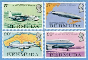 BERMUDA 1975 M307-10** flyg 4 kpl