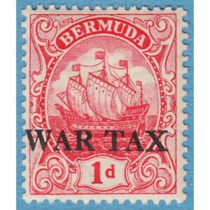 BERMUDA 1918 M49** WAR TAX