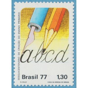 BRASILIEN 1977 M1620** folkskolan 1 kpl