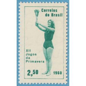BRASILIEN 1960 M991** idrottstävling fackelbärare 1 kpl