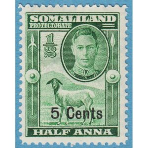 BRITISH SOMALILAND 1951 M109** får