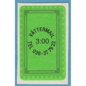 Lokalpost JÖNKÖPING Vättermail Nr 2 1997
