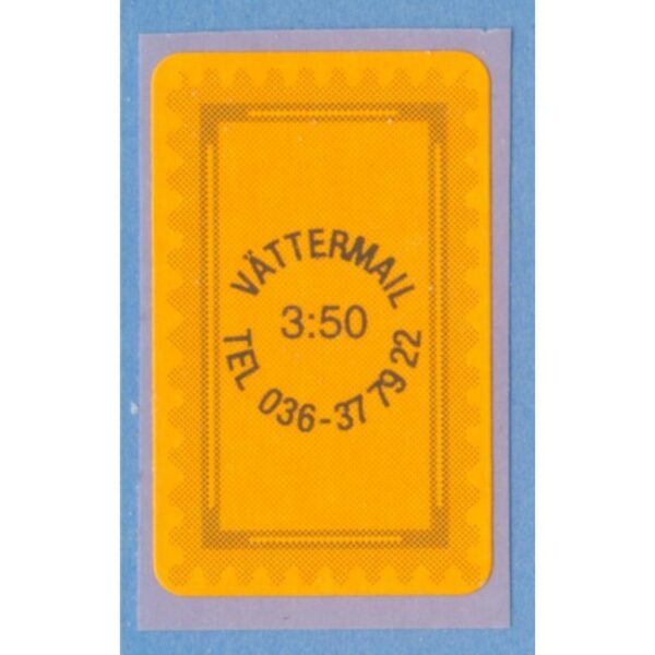 Lokalpost JÖNKÖPING Vättermail Nr 3 1997