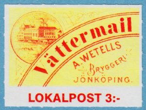 Lokalpost JÖNKÖPING Vättermail Nr 7 1997