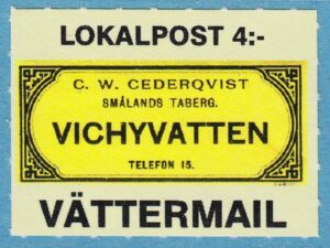 Lokalpost JÖNKÖPING Vättermail Nr 8 1997