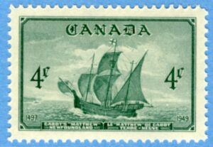 CANADA 1949 M248** segelfartyg 1 kpl