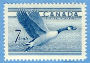 CANADA 1952 M274** kanadagås Enda fågelfrimärket i serien