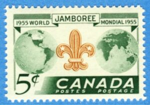 CANADA 1955 M305** scouting 1 kpl