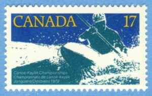 CANADA 1979 M743** kajak VM 1 kpl