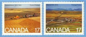 CANADA 1980 M774-5** landskap 2 kpl