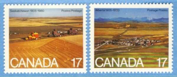 CANADA 1980 M774-5** landskap 2 kpl