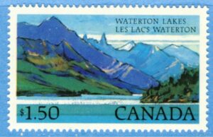 CANADA 1982 M833** Waterton Lakes nationalpark 1 kpl