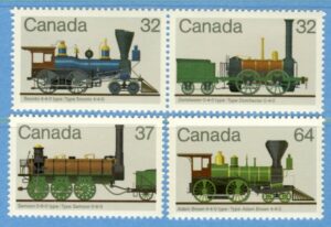 CANADA 1983 M893-6** järnväg 4 kpl