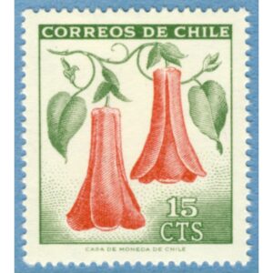 CHILE 1969 M701** blomma 1 kpl