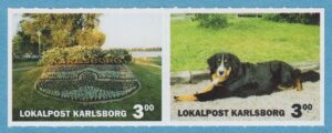 Lokalpost KARLSBORG Nr 036-7 2003 Berner sennenhund