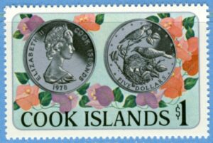 COOK ISLANDS 1978 M580** mynt 1 kpl