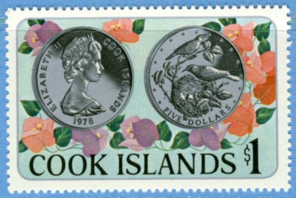 COOK ISLANDS 1978 M580** mynt 1 kpl