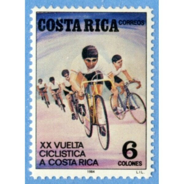 COSTA RICA 1984 M1242** cykelsport 1 kpl