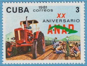 CUBA 1981 M2559** lantbruk 1 kpl