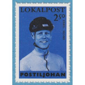Lokalpost KARLSTAD Postiljohan Nr 3 1997 Johan med cykelhjälm