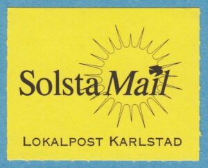 Lokalpost KARLSTAD Solsta Mail Nr 6 1998