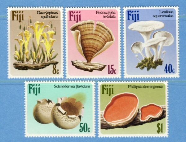 FIJI 1984 M494-8** svampar 5 kpl