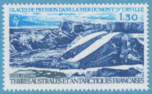 FRANSKA ANTARKTIS TAAF 1981 M160** Dumont-d´Urville-Meer 1 kpl