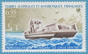 FRANSKA ANTARKTIS TAAF 1983 M169** båt 1 kpl