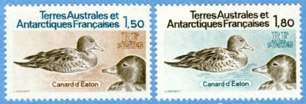 FRANSKA ANTARKTIS TAAF 1983 M172-3** Kerguelenand 2 kpl