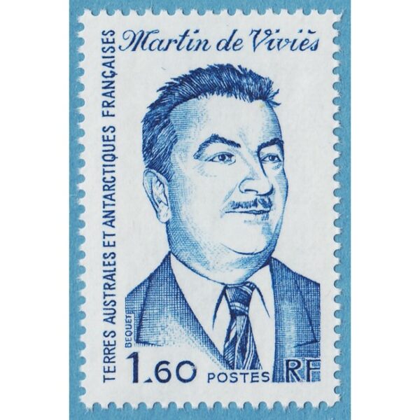 FRANSKA ANTARKTIS TAAF 1983 M174** Martin de Vives - meteorolog 1 kpl