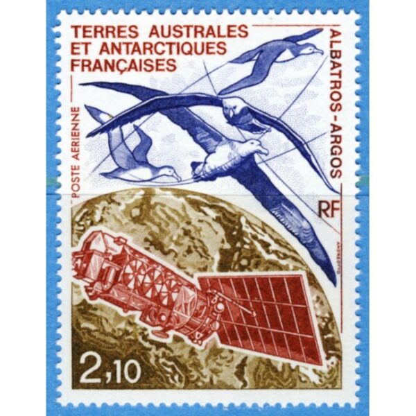 FRANSKA ANTARKTIS TAAF 1991 M281** vandringsalbatross 1 kpl