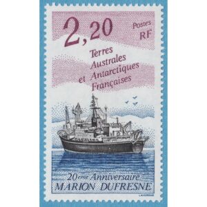 FRANSKA ANTARKTIS TAAF 1993 M301** fartyget Marion Dufresne 1 kpl
