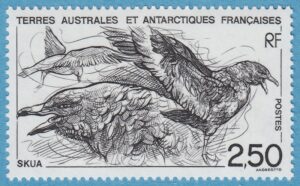 FRANSKA ANTARKTIS TAAF 1993 M303** antarktislabb – enda fågelmärket i serien