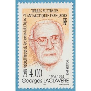 FRANSKA ANTARKTIS TAAF 1998 M378** Georges Laclavere 1 kpl