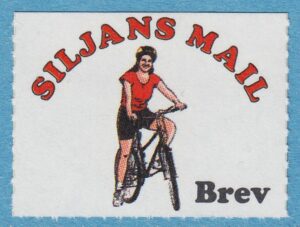 Lokalpost LEKSAND Siljans Mail Nr 1 1998 cykel