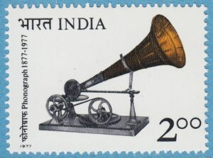 INDIEN 1977 M727** fonograf 1 kpl
