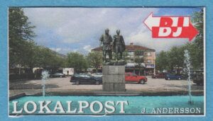 Lokalpost LJUNGBY Nr 17 2010 statyn Astrad & Götrad på Ljungby torg