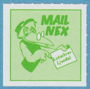 Lokalpost LJUSDAL Mail Nex Nr 1  1997