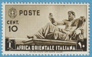 ITALIENSKA OSTAFRIKA 1938 M04**