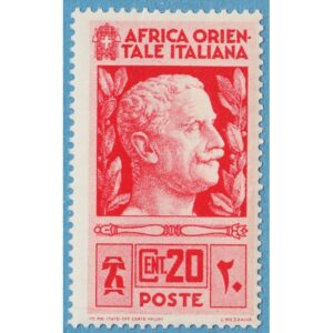 ITALIENSKA OSTAFRIKA 1938 M06**