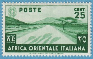ITALIENSKA OSTAFRIKA 1938 M07**