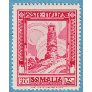 ITALIENSKA SOMALILAND 1932 M175C** 20C