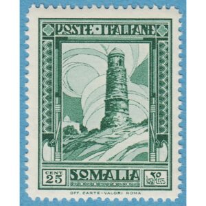 ITALIENSKA SOMALILAND 1932 M176C** 25C