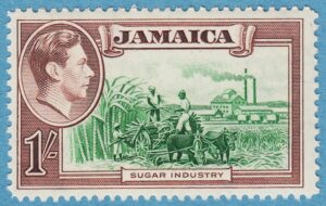 JAMAICA 1938 M131** sockerindustrin ur bruksserie