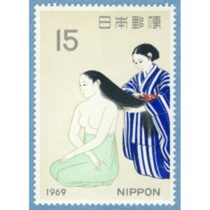 JAPAN 1969 M1037** filateliveckan 1 kpl