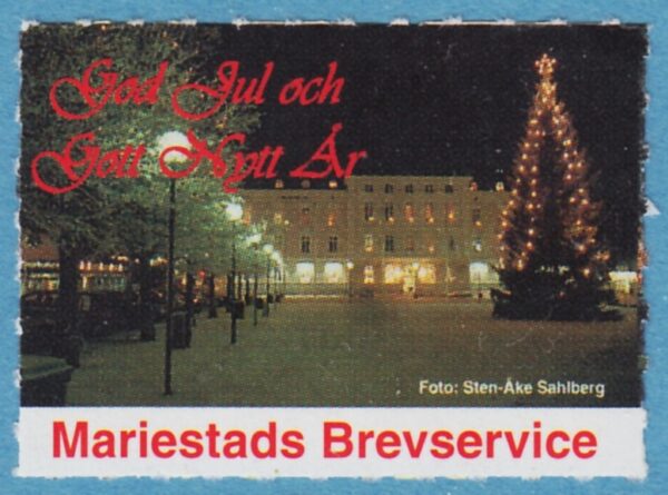 Lokalpost MARIESTAD Nr 13 2000 Stadshotellet Mariestad