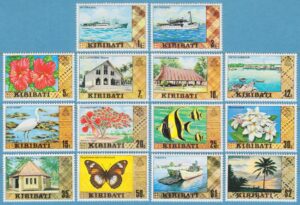 KIRIBATI 1979/81 M322-35** 14 kpl