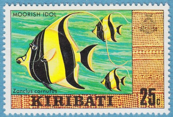KIRIBATI 1979/81 M330** fiskar - enda i serien