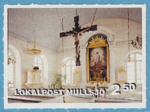 Lokalpost MULLSJÖ Nr 09  1996 Sandhems kyrka
