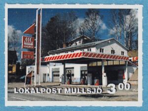 Lokalpost MULLSJÖ Nr 19  1997  Hydro bensinstation .